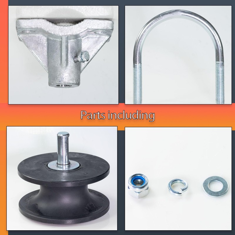 Cantilever Gate Rollers,Rolling Cantilever,Slide Gate Rollers, Nylon Rollers for 4"