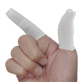 Edenswear Zinc-Infused Finger Wraps for Eczema - Wet Wrap Therapy (Diameter: 2cm)