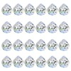 Peevisap Pack of 24 2 cm Crystal Ball, Suncatcher, Crystal