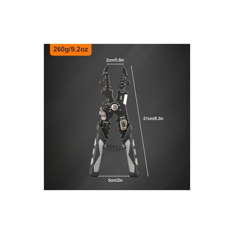 25-in-1 Multifunctional Wire Stripper - Professional Wire Stripper Tool for