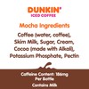 Dunkin' Donuts Mocha Iced Coffee Bottle, 13.7 fl oz