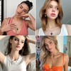 Subiceto 33Pcs Grunge Vintage Punk Necklace Jewelry Set Gothic Earrings