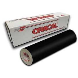 Oracal 651- 12" x 10ft - Black Gloss 070