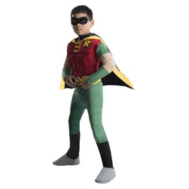 Rubies DC Teen Titans: Robin Deluxe Costume for Kids by Rubies, Boy's Small
