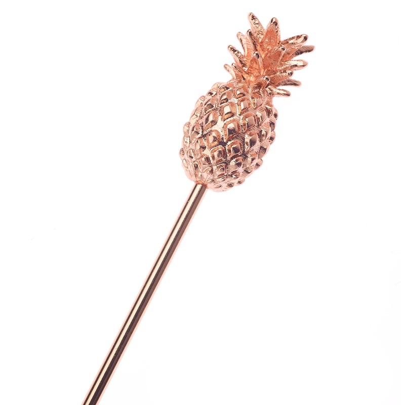 Barfly Cocktail Picks, Pineapple, Copper Plated, 4.5", Set 12
