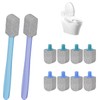 Pumice Stone Toilet Bowl Cleaner,Bathroom Cleaner Brush Toilet Wand Refills