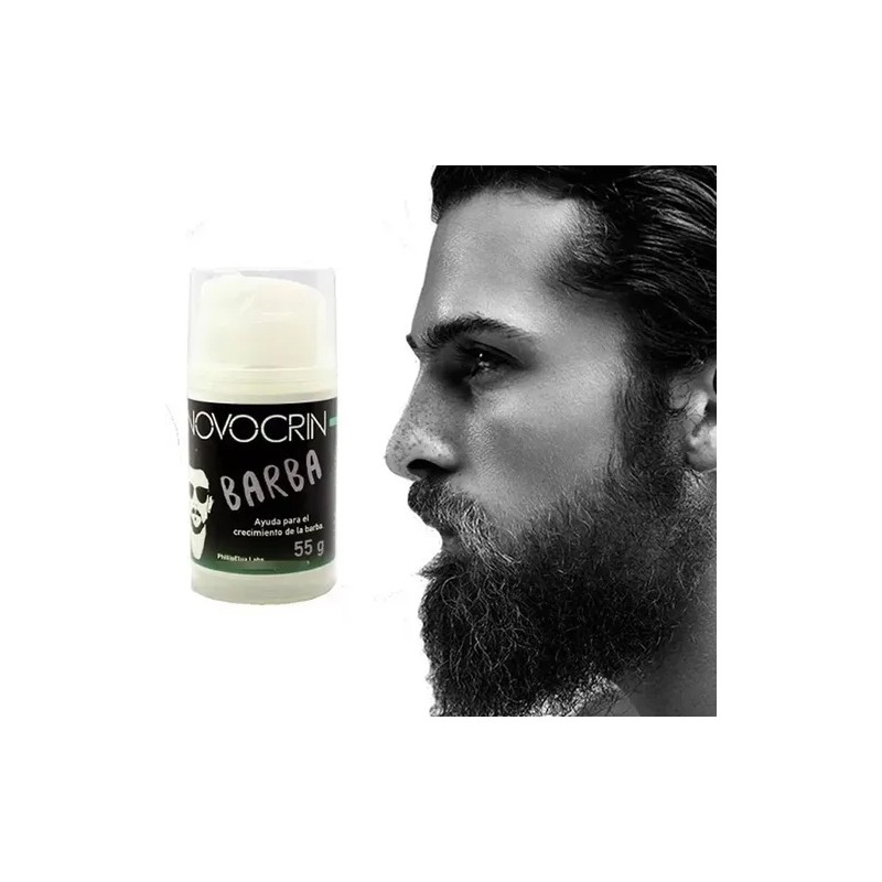 3x2 Tratamiento Pro Barba Bigote Rapido Seguro Novocrin 55gr