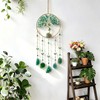 Dream Catchers-Large Adult Crystal Tree of Life Green Agate Wall