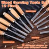 LEONTOOL 12 Pieces Wood Chisel Set Wood Carving Tools Set
