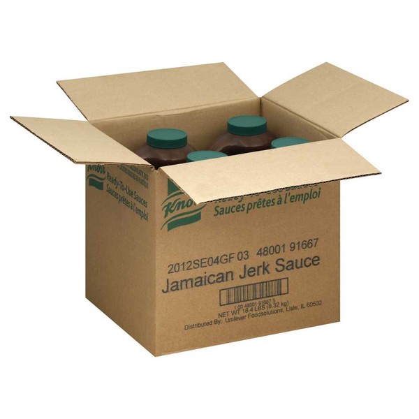 Knorr Ready To Use Jamaican Jerk Sauce, 0.5 Gallon - 4 Per Case Per Case