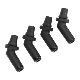 4pcs Sunroof Drain Tube Connector EEH500100 Rubber Black Replacement for Range Rover Sport LR3 LR4