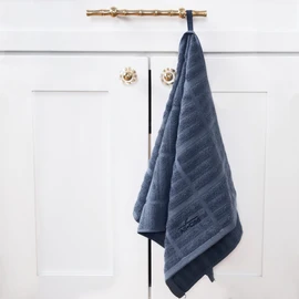 All-Clad Solid Kitchen Towel: Highly Absorbent, Super Soft Long Lasting - 100% Cotton, 17"x30" Tea Towel for Cleaning & Drying Dishes, Pans, Glassware, or Countertops, (1-Pack), Indigo