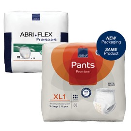 Abena Pants, Premium Protective Underwear, Level 1, (Extra Small To Extra Large), Extra Large, 16 Count