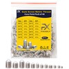 FIXXELY Cone Point Set Screws 48 Pcs (M3,M4,M5,M6) Hex Head