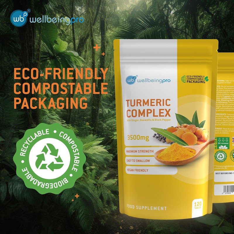 WBP Turmeric Complex 3500mg Maximum Strength (Up to 4 Months