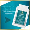 Magnesium Glycinate 5 in1 Complex, High Strength 90 Vegan Caps,