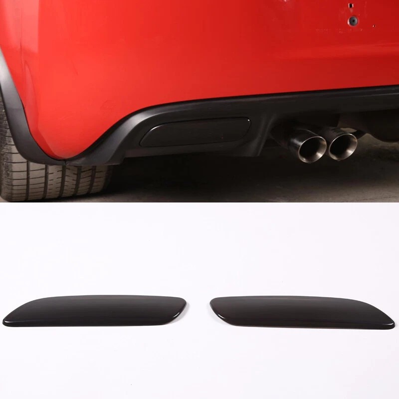 autotrim000 2PCS smoked black Reverse Light Blackout Kit Kit trim