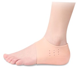 Ipetboom 1 Pair Height Increase Insoles Breathable Half Shoe Lift Pads for Men Women Comfortable Shock Absorbing Heel Socks for Casual Warm Shoes Elevation