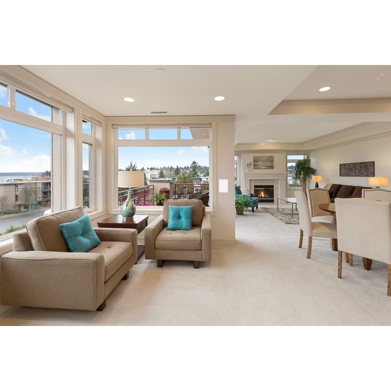 Screwless Blank Wall Plates 1-Gang Blank Switch Outlet Electrical Cover