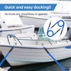 Bungee Dock Lines, 4 Feet Bungee Shock Cords Bungee Docking