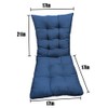 Gfgift Rocking Chair Cushion Set, Patio Chair Cushions, Tufted Chair