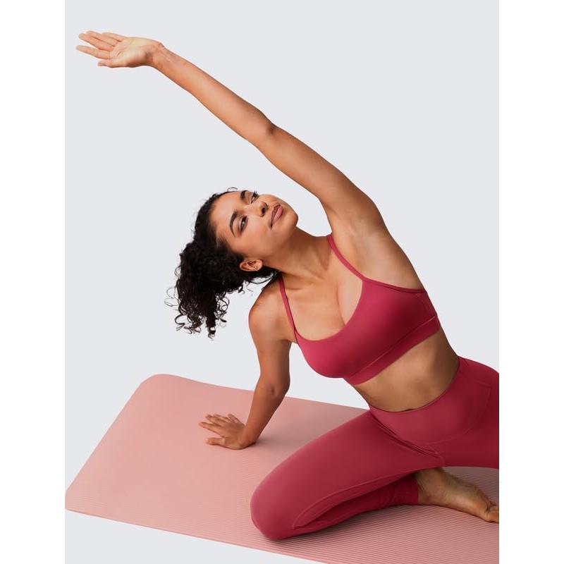 BAYDI Clouduxi Y-Back Sports Bra - Light Support Racerback Yoga