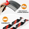 Universal Garage Door Threshold Seals Bottom Rubber Replacement, weatherproofing Garage