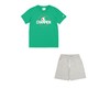 Champion Boy's Legacy Graphic Crewneck Set with Logo, Green (GS130),