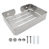 Shonmogar Soap Dish Stainless Steel Silver Soap Dish Holder Wall