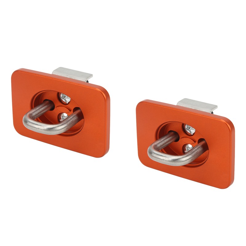 2pcs Stainless Steel Bull Ring Truck Bed Side Tie Down