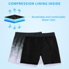 Cozople Swim Shorts for Boys Quick Dry Compression Liner Swimming