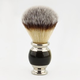 Badger Shaving Brush Synthetic Silver Tip Badger Hand Crafted in England Men´s Grooming