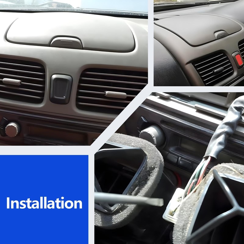 Center Dash A/C Outlet Air Vent Panel Kit Compatible with