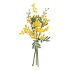 Tokyodo FM007187-zzz Artificial Flowers MAGIQ Primmimosa Bundle, Yellow, L 13.0