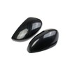 Korlot Carbon Fiber Side Door Mirror Cover Molding Trim for