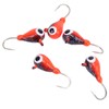 5 PCS Ice Fishing Jigs Kit Winter Fishing Perch Hooks