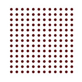 Generic Round Basic Maroon Velvet Bindis Fashionable trendy Bindi for womens and girls for Festive ocaasion, Small