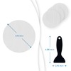 Anti Slip Shower Stickers 24 PCS, Invisible Non-Slip Shower Strips