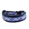 Halsband Schottenkaro blau 50-55 cm Halsumfang