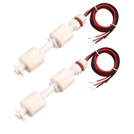 uxcell PP Float Switch for Water Pump Tank Liquid Water Level Sensor M10 115mm Length 2pcs