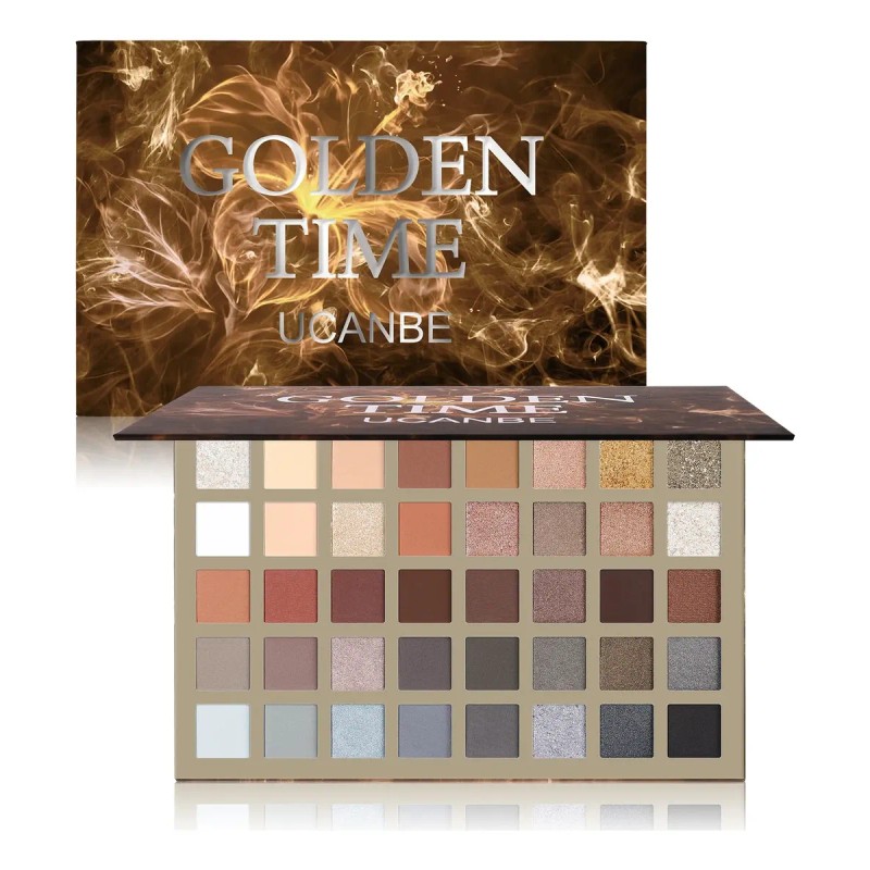 Paleta Sombras Ucanbe 40 Tonos Mate Glitter Profesional