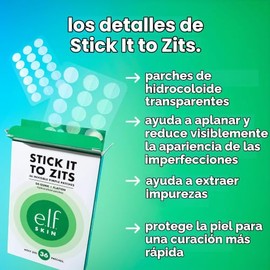 e.l.f. SKIN Parches Hidrocoloides para Imperfecciones 36 piezas
