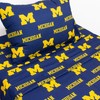 College Covers Michigan Wolverines Sheet Set, Queen, Team Colors,MICSSQU