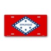 Arkansas State Flag License Plate