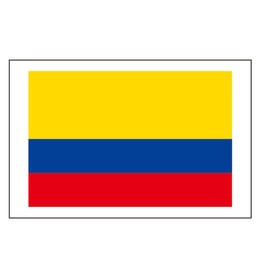 8 Large Colombia Flag Tattoos: Colombian World Cup Party Favors