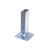 Aqbau® U-Post Support for Fence Posts 60 x 40 cm,