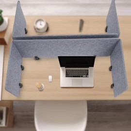 Unbranded Desk Divider Shield Panel Desktop Office Partition Privacy Protection Screen