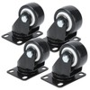 4PCS 1.5 Inch Universal Wheel 360° Rotation Heavy Caster Silence