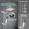 Hibbent cUPC Certified High Pressure 10'' Rainfall Shower Head, Showerhead