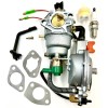 Kindza Dual Fuel Carburetor LPG Gas Generator for Honda Predator
